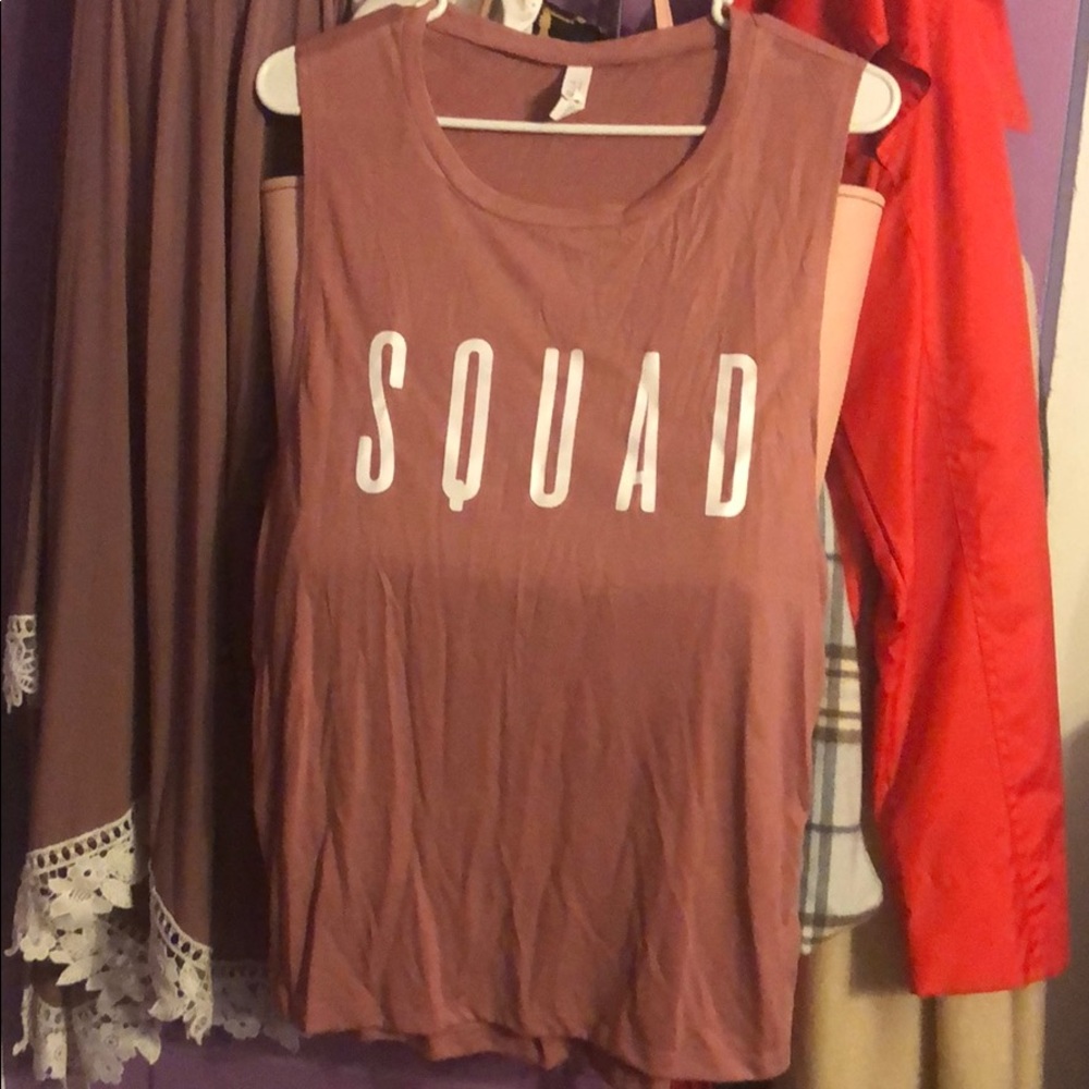 Bachelorette Party “Squad” Tank Top 💋💅🏼